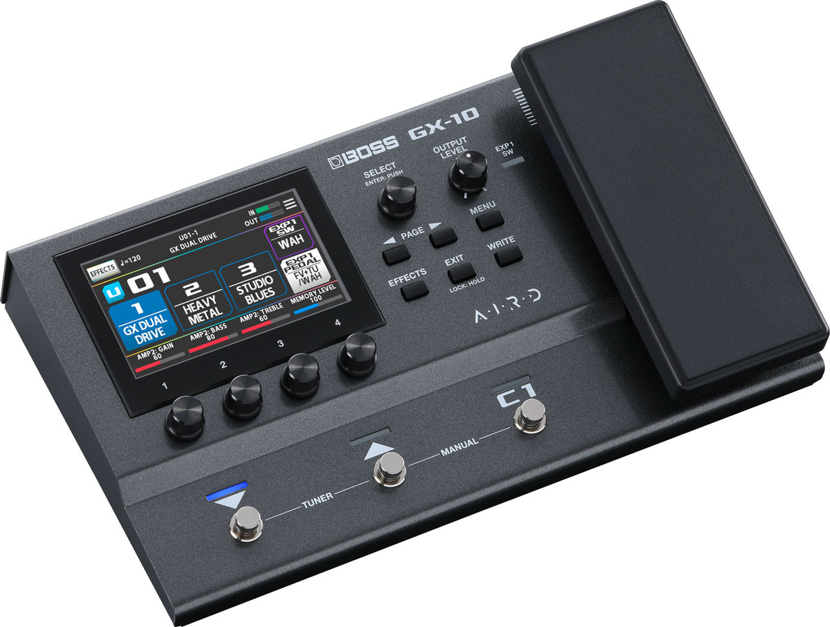 BOSS GX-10 Guitar Effects Processor – Harry's Guitar Shop