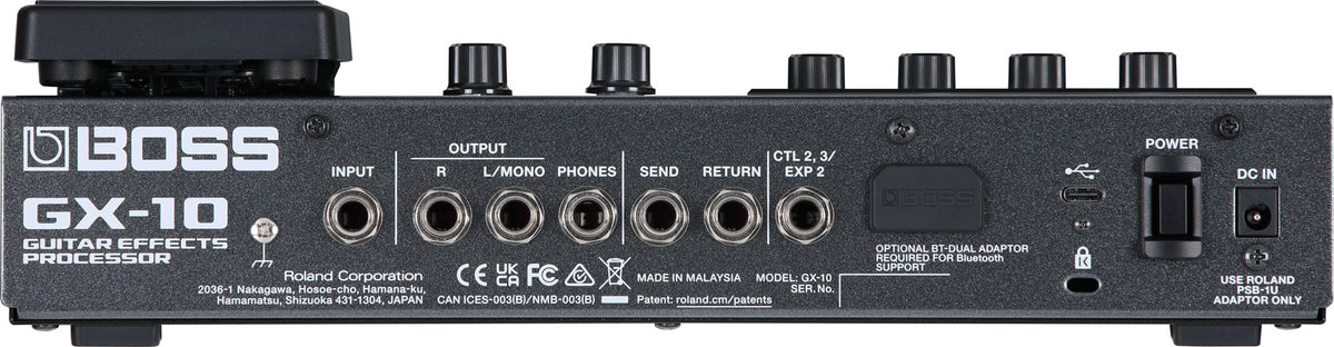 BOSS GX-10 ギターエフェクター BOSS GX-10 Guitar Effects Processor – Harry's Guitar Shop
