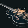 Gretsch Professional Nashville Hollow Body with String-Thru Bigsby - Cadillac Green