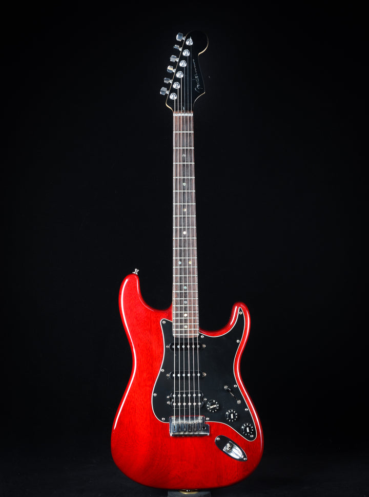 Fender 2005 FSR American Deluxe Mahogany Stratocaster HSS Crimson Red Transparent - Used