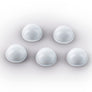 RockBoard LED Damper Defractive Cover for Bright LED's - 5 Pcs., Large