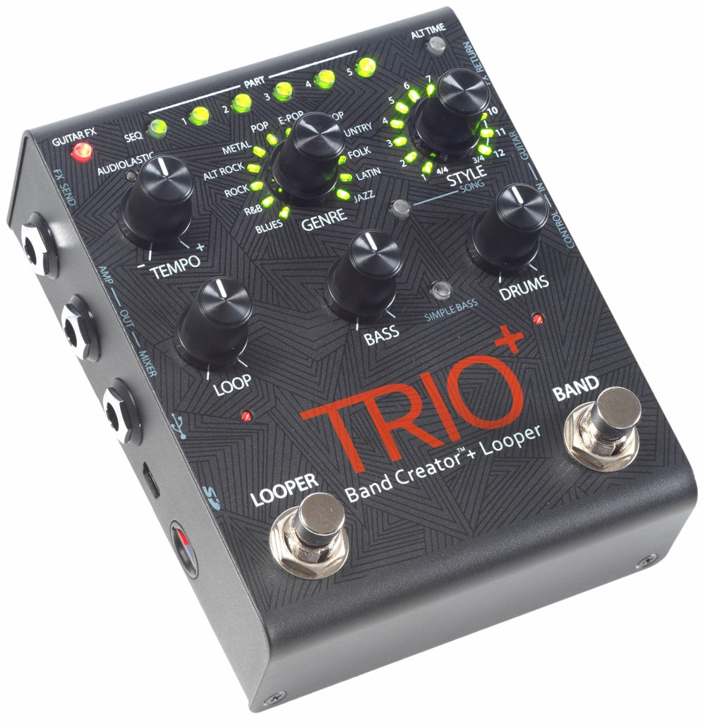 DigiTech TRIO Band Creator and Looper for sale at Harrys Guitar Shop Raleigh NC Harry s Guitar Shop