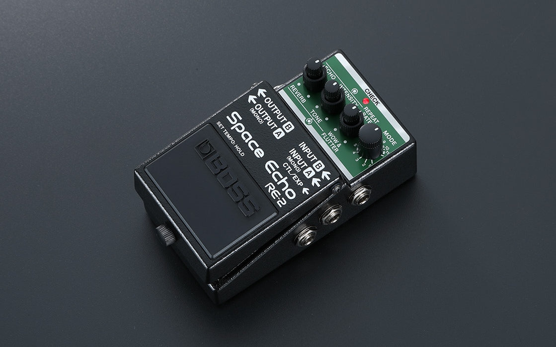 space echo pedal Boss RE-2 Space Echo – Harry's Guitar Shop