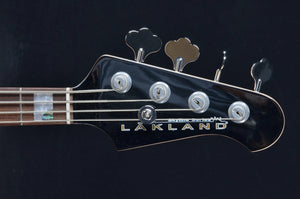 Lakland Skyline 44-64 Custom PJ with J Neck - Black