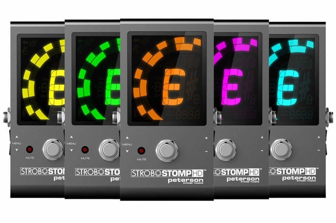 strobe tuner pedal Peterson StroboStomp HD Pedal Strobe Tuner