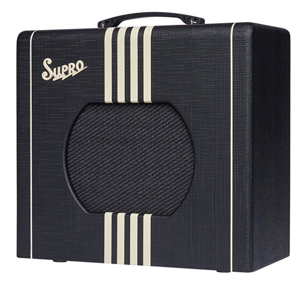 Supro Delta King 10 - Black/Cream – Harry's Guitar Shop