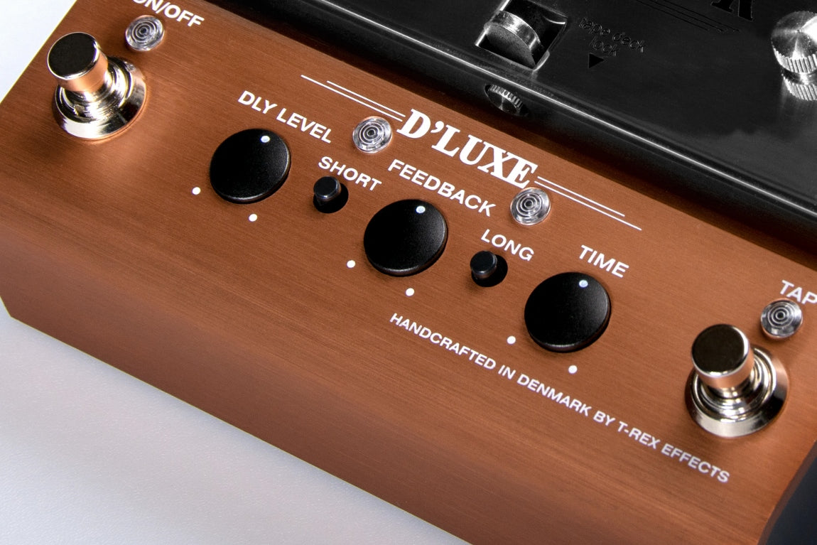 acoustic guitar delay pedal T-Rex Replicator D'Luxe Tape Delay Pedal – Harry's Guitar Shop