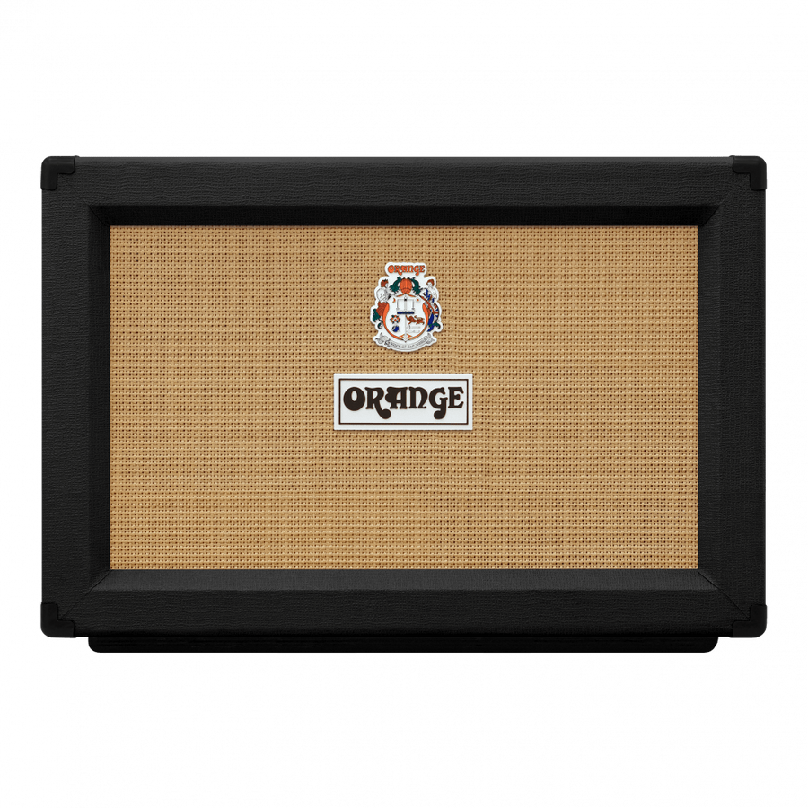 Orange UK PPC212C 2X12 Closed-Back Cabinet - Black Tolex