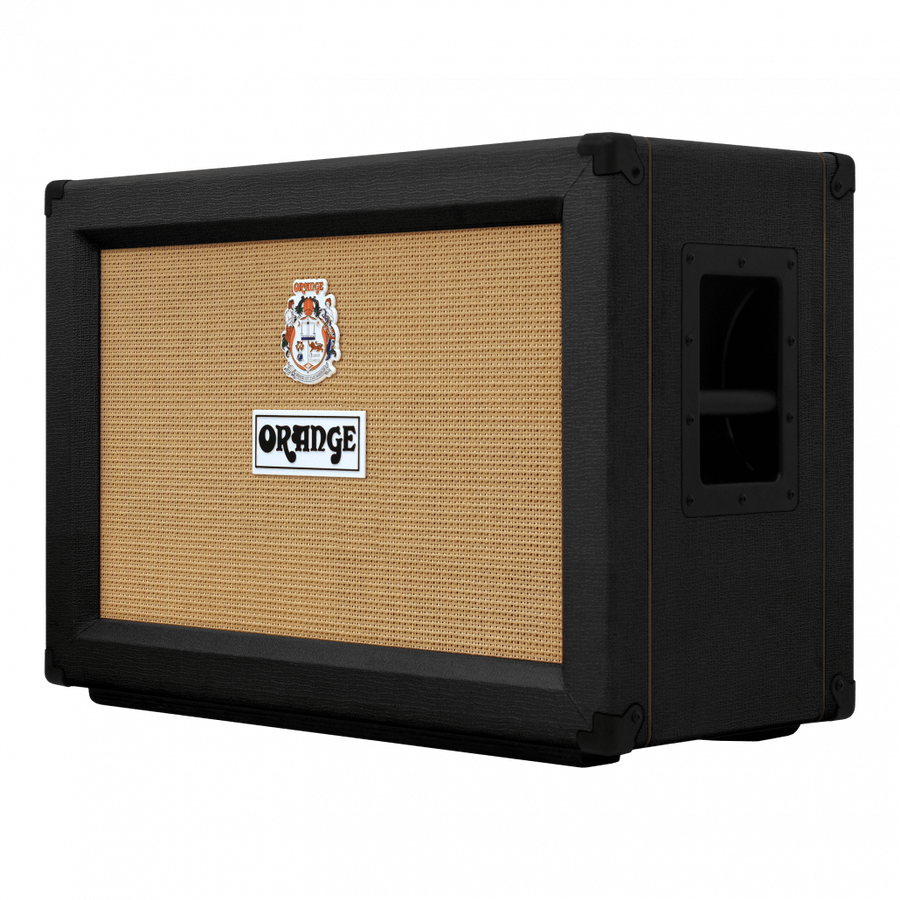 Orange UK PPC212C 2X12 Closed-Back Cabinet - Black Tolex