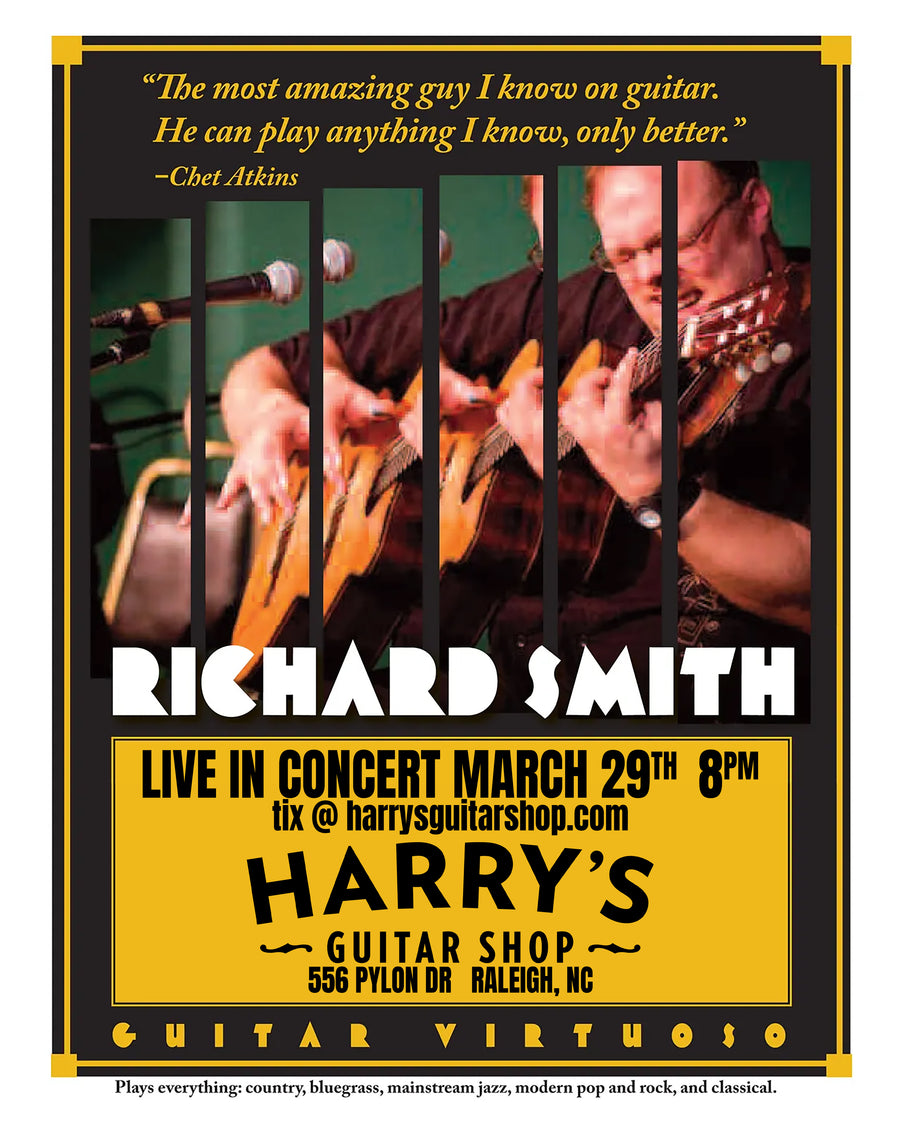 Harry's Guitar Shop Presents an Evening With Richard Smith