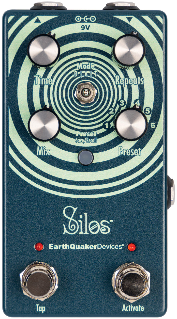 EarthQuaker Devices Silos Multi-Generational Time Reflection Device