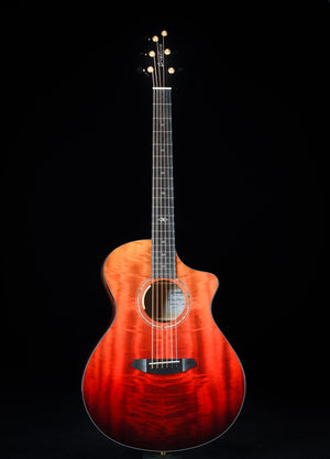 Breedlove Oregon Concert Thinline Hot Rod CE Limited Edition - Myrtlewood/Myrtlewood