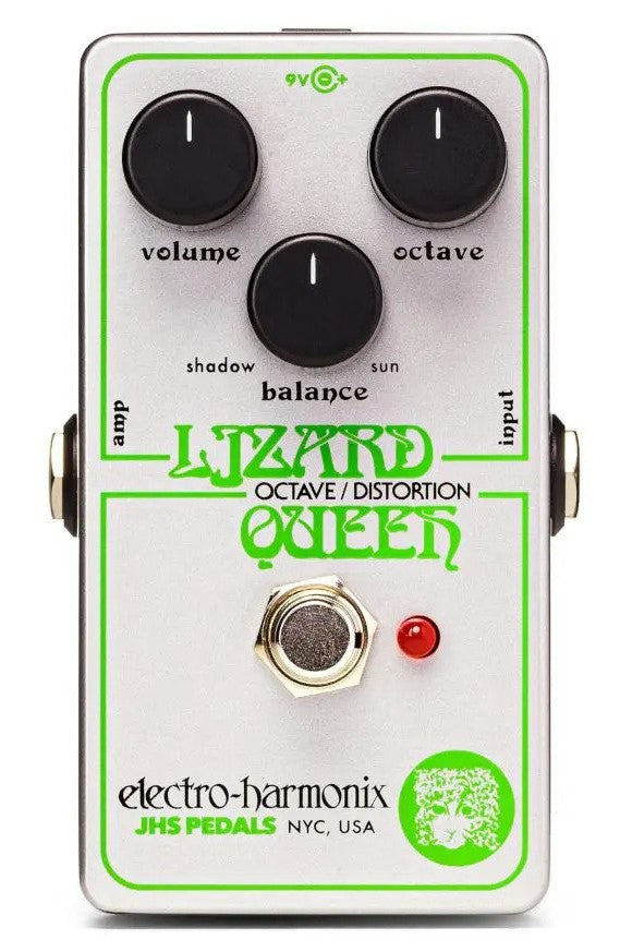 electro harmonix octave pedal Electro-Harmonix Lizard Queen Octave Fuzz – Harry's Guitar Shop