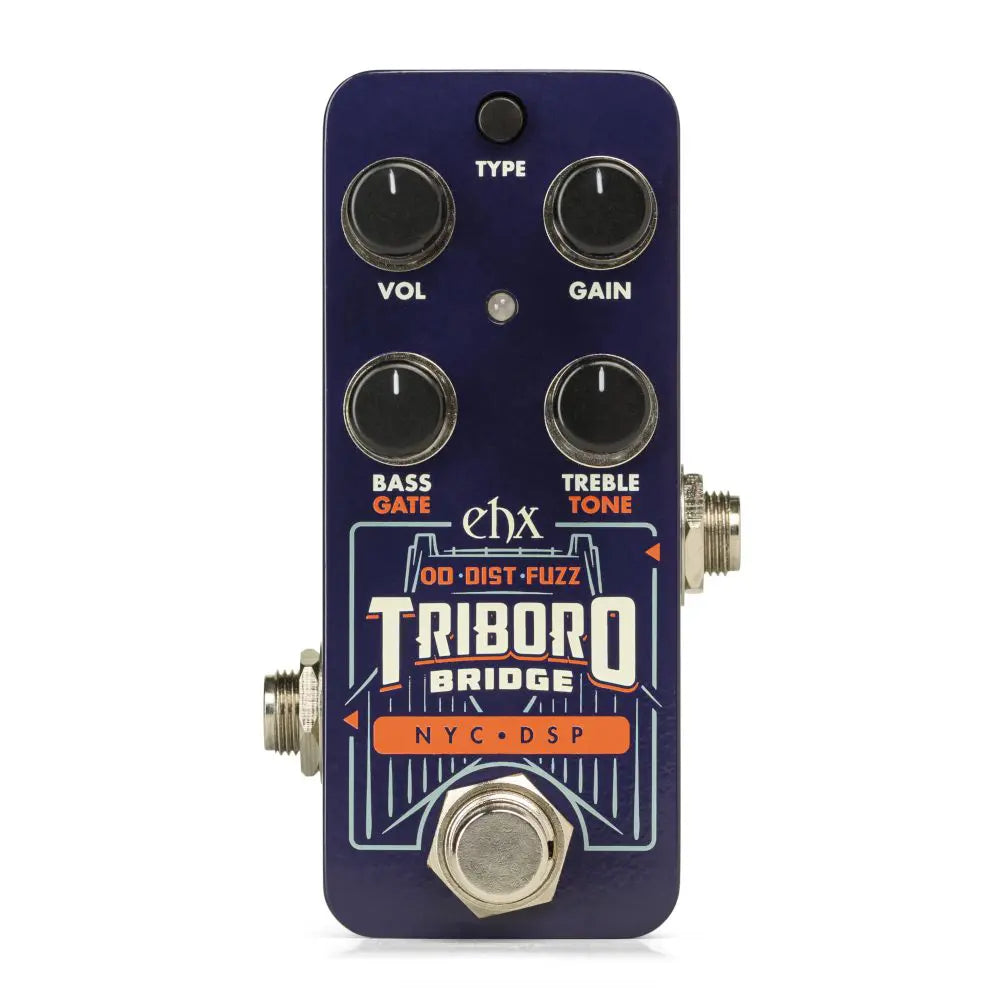 fuzz overdrive pedal Electro-Harmonix Pico Triboro Bridge Overdrive, Distortion, Fuzz