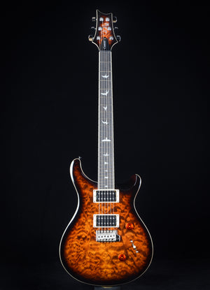PRS SE Custom 24 Quilt - Black Gold Sunburst