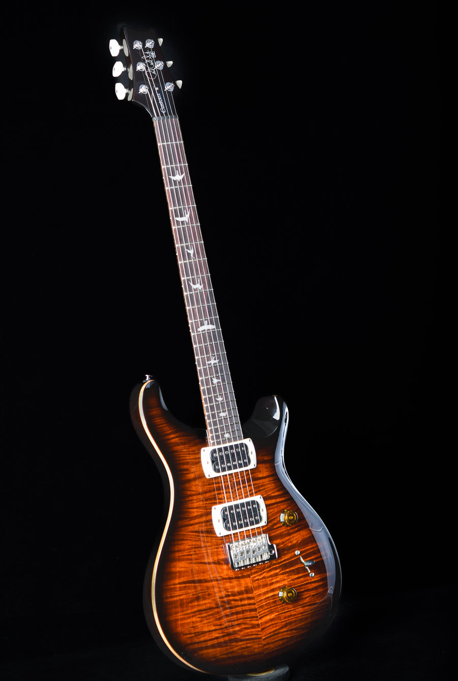 PRS SE Custom 24 - Black Gold Burst
