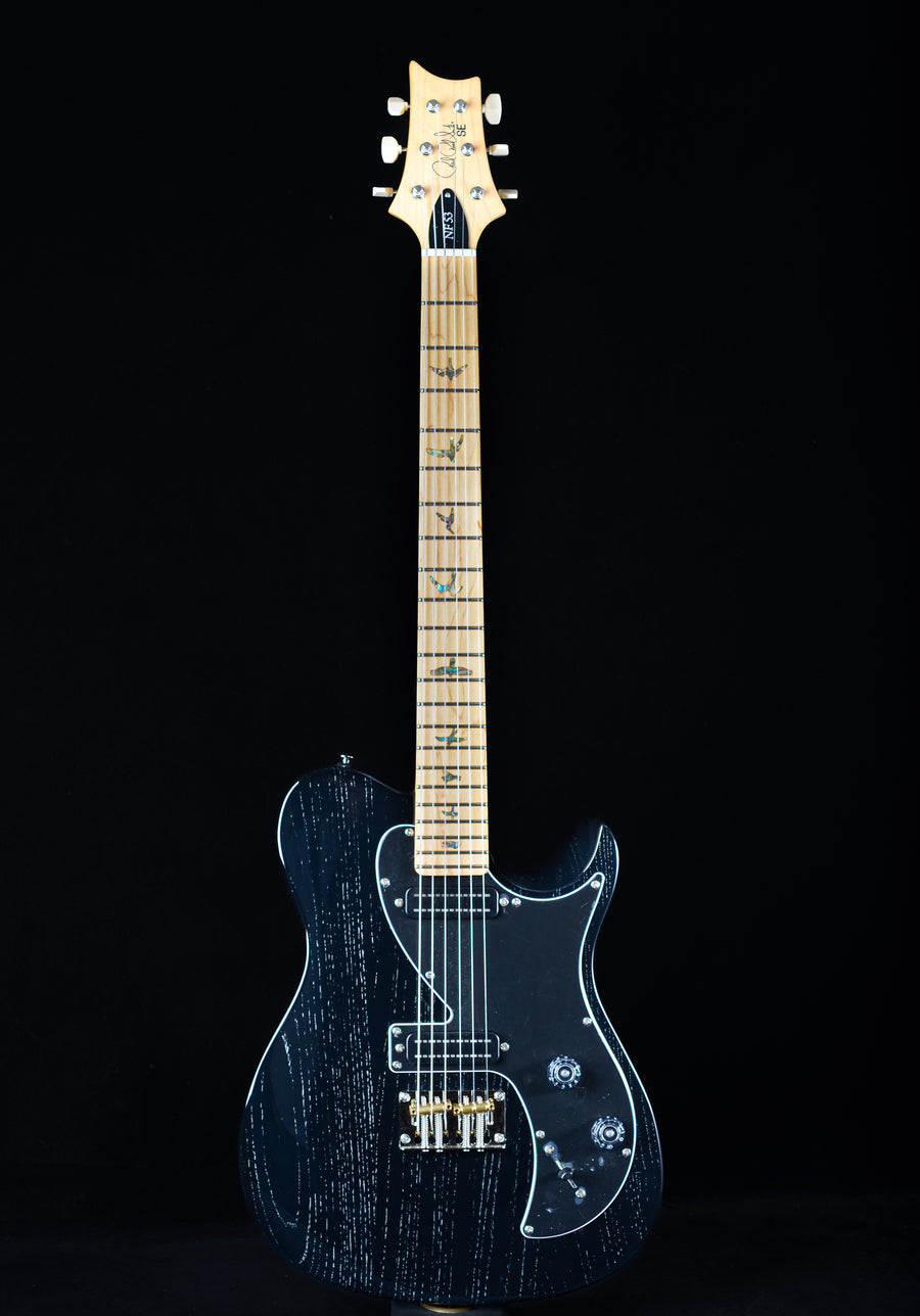 PRS SE NF 53 - Black Doghair