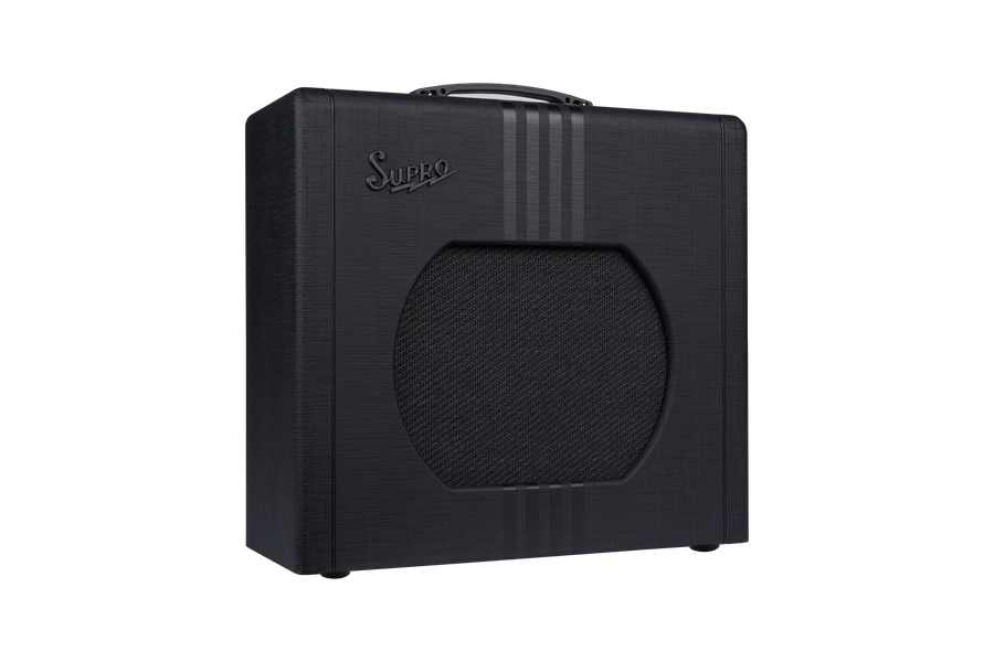 Supro Delta King 12 - Black/Black