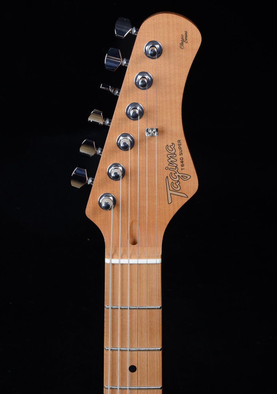 Tagima Classic Series T-640 Super HSS - Olympic White with Antique White Pickguard