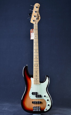 Tagima TW-65 P-J Bass - Sunburst/Mint Green