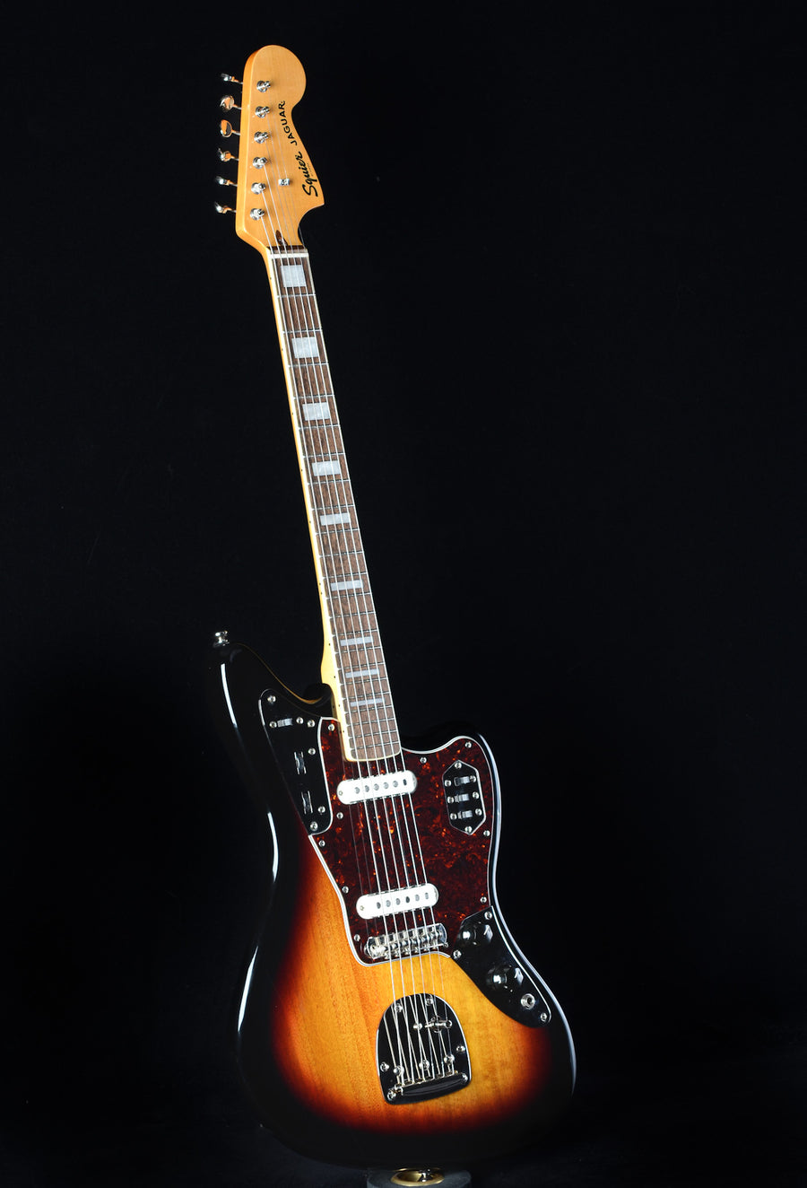 Squier 2021 Classic Vibe '70s Jaguar 3-Tone Sunburst - Used