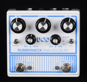 DOD Rubberneck Analog Delay with 3-Button Footswitch - Used
