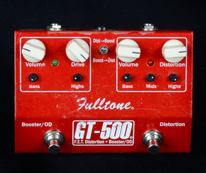 Fulltone GT-500 F.E.T Distortion + Booster/OD - Used