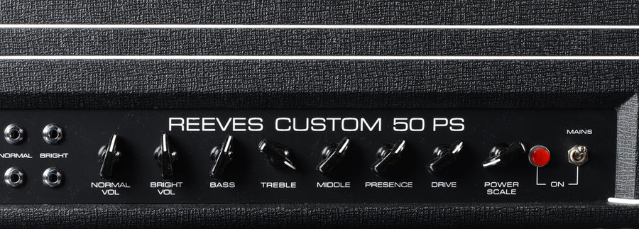 Reeves Custom 50 PS Guitar Head - Used