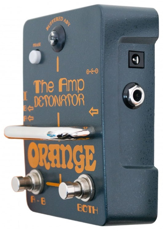 a/b/y pedal Orange Amp Detonator Buffered ABY Switcher for sale at Harrys Guitar Shop, Raleigh NC – Harry's Guitar Shop