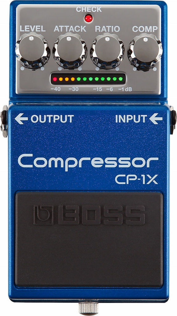 compressor pedal in chain Boss CP-1X Compressor for sale at Harrys Guitar Shop, Raleigh NC – Harry's  Guitar Shop