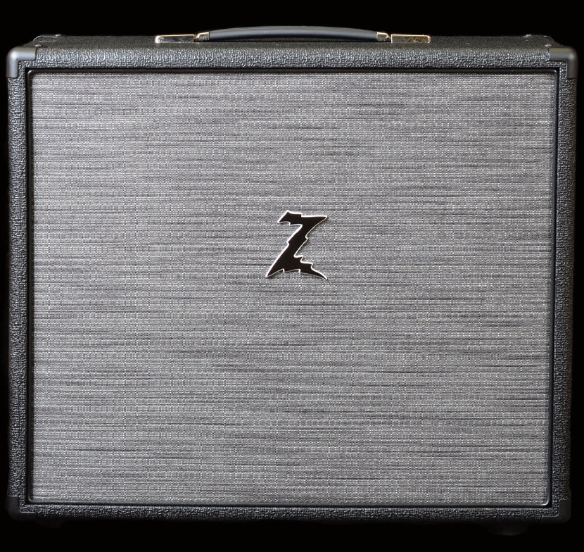 Dr Z 1x12 Cab - Black with Z-Wreck Grill for sale at Harrys Guitar