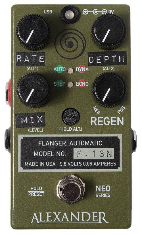 【25％OFF】 Alexander F.13 Neo Flanger for sale at Harrys Guitar Shop ギター