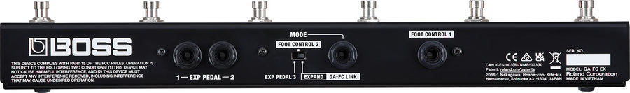 Boss GA-FC EX Foot Controller