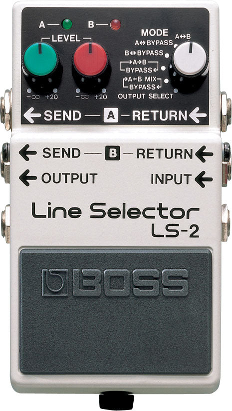 boss pedal switcher Boss LS-2 Line Selector Pedal – Harry's Guitar Shop