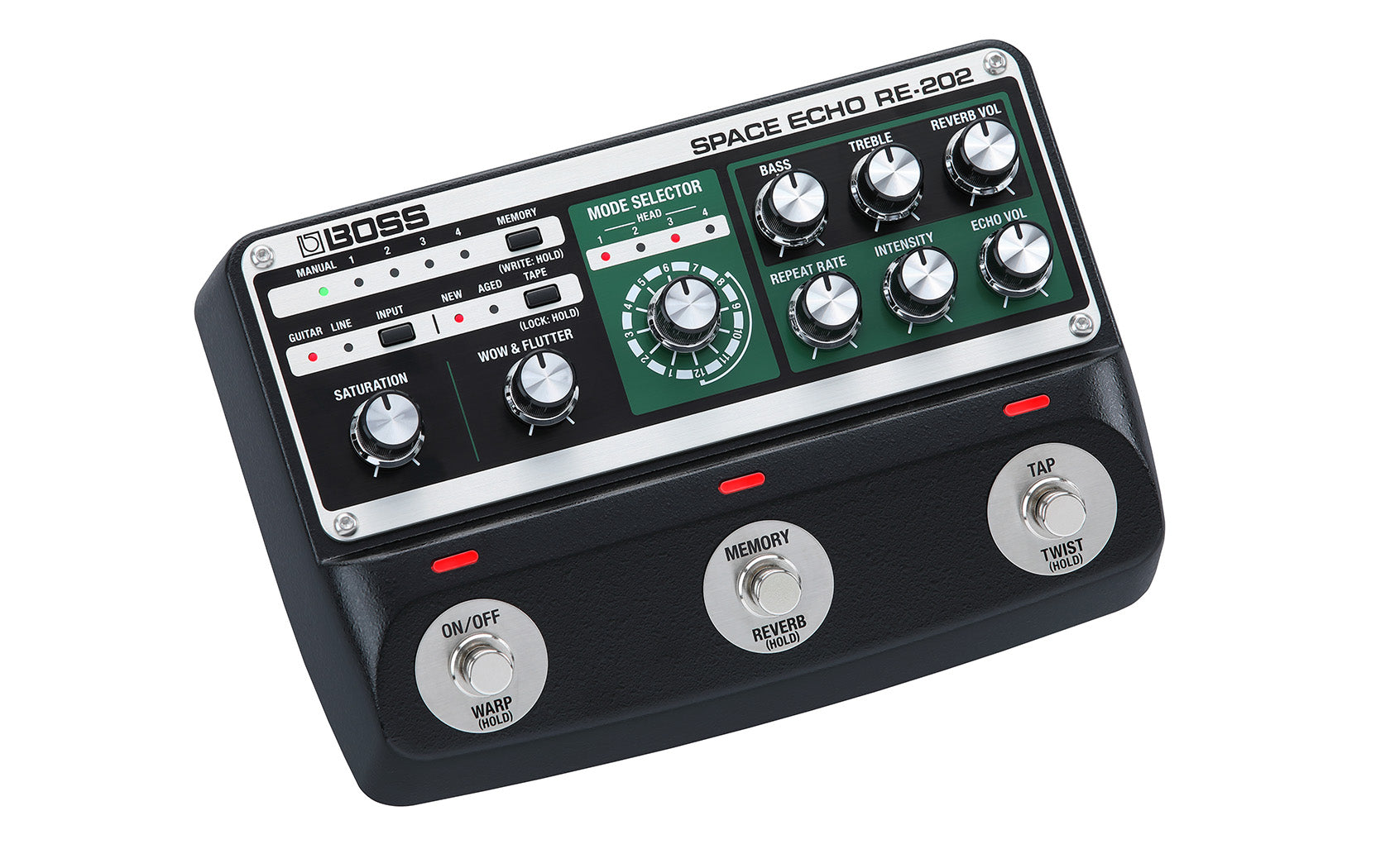 boss roland re 20 space echo pedal Boss RE-202 Space Echo – Harry's Guitar Shop