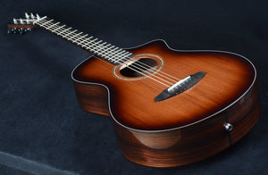 Breedlove Premier Concertina Edgeburst CE - Redwood/Indian Rosewood