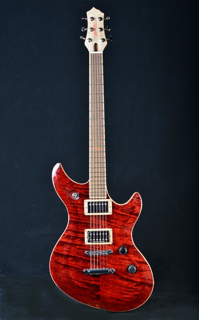 Dineen Shark Supreme Trans Red Harry s Guitar Shop