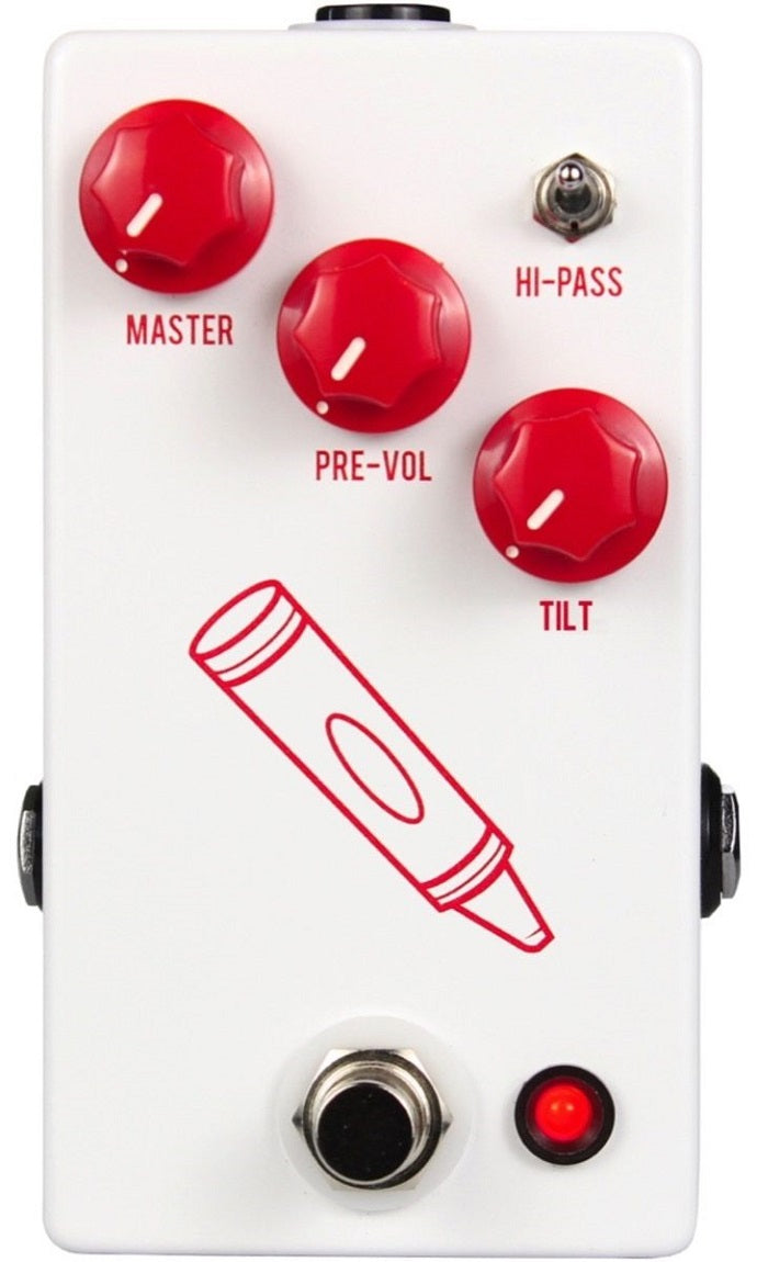 jhs preamp pedal JHS Crayon Preamp/Distortion/Fuzz – Harry's Guitar Shop