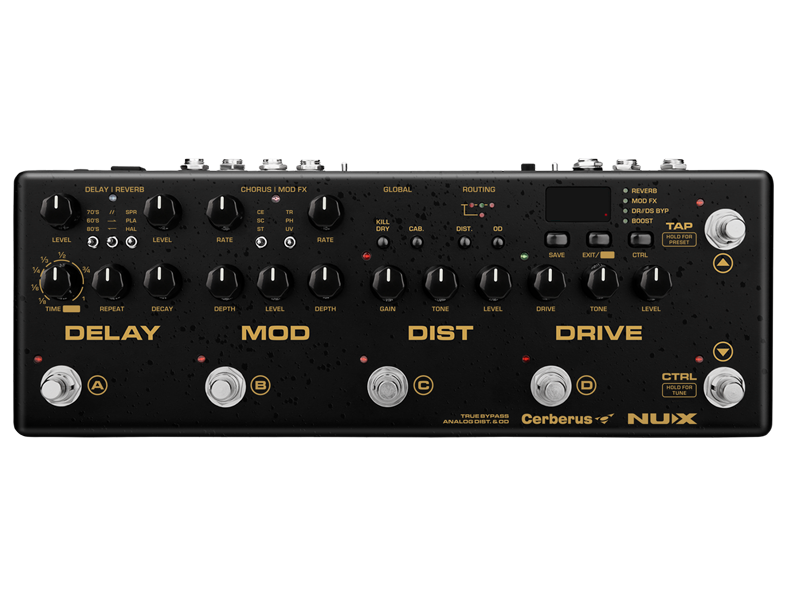 NUX Cerberus ギターエフェクター Amazon.com: NUX Cerberus Multi-function Guitar Effect Pedal