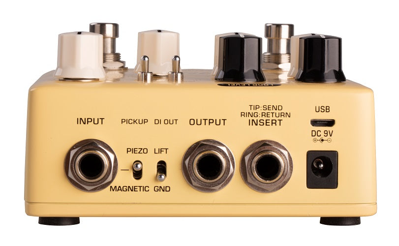 acoustic preamp pedal NuX Verdugo Series Stageman Floor Acoustic Preamp, DI & Looper NAP-5