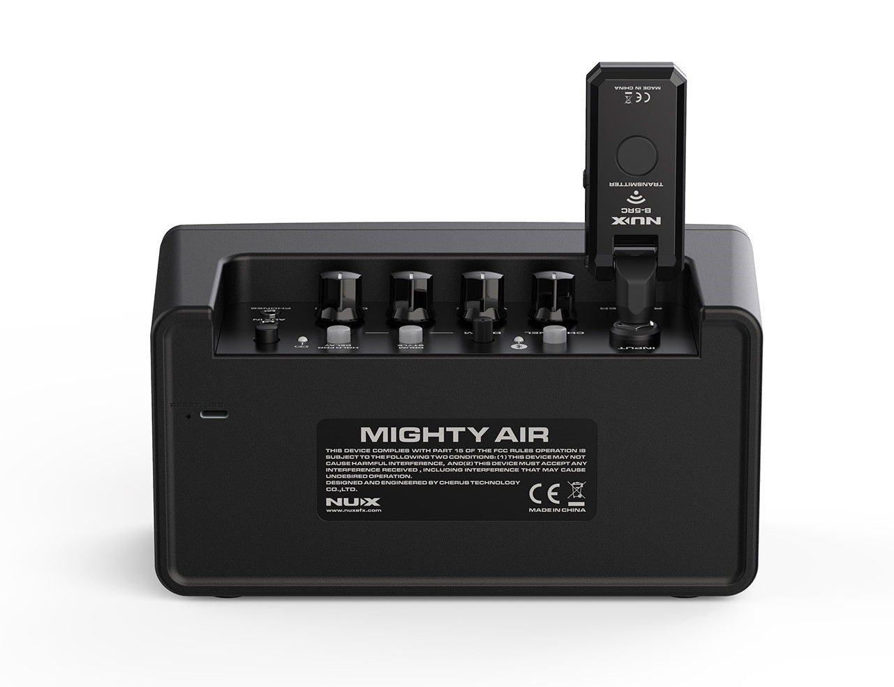 nux pedals mighty air NuX Mighty Air Portable Desktop Guitar Amplifier with Wireless Transmitter
