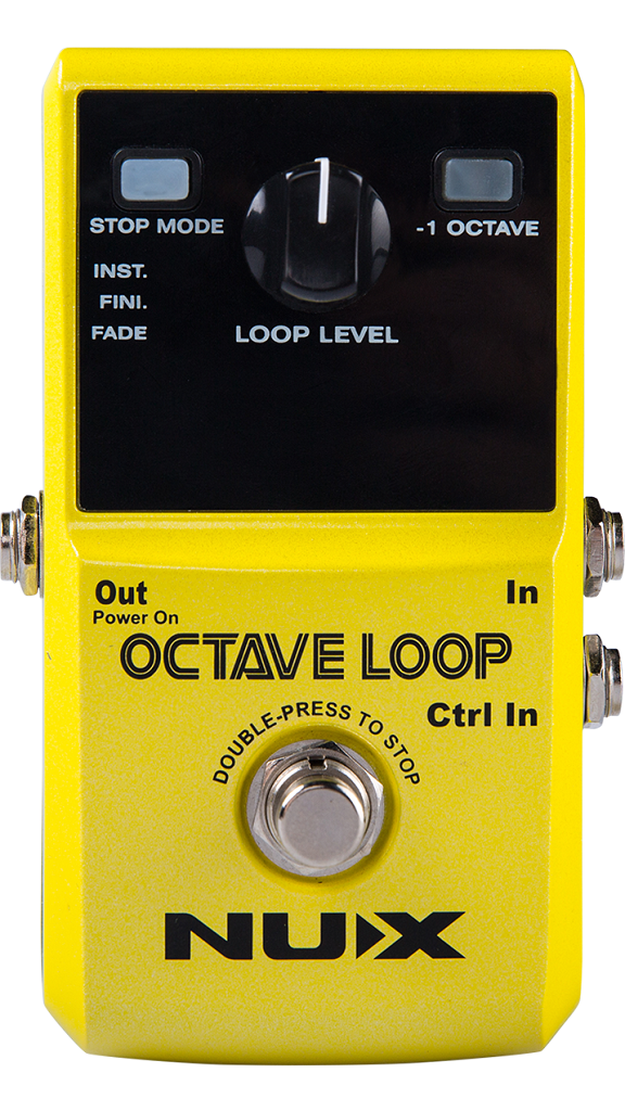 NuX Octave Loop Looper with Octave Effect