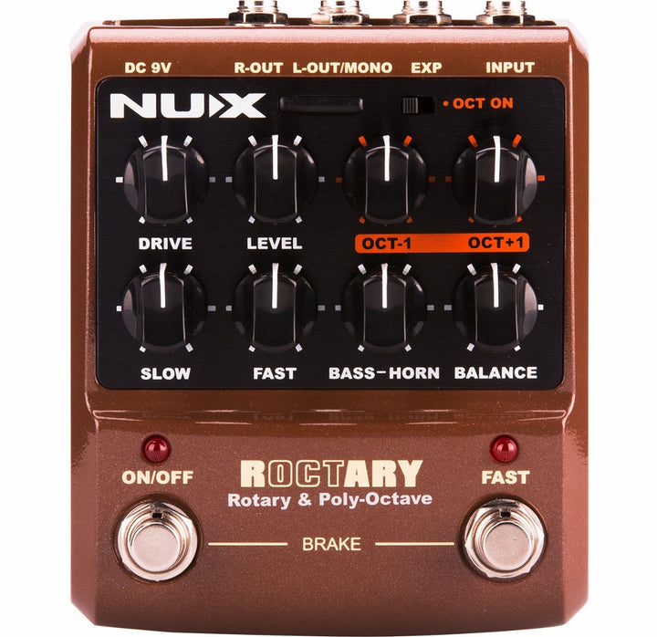 NUX Roctary Rotary Speaker Emulator and Polyphonic Octave