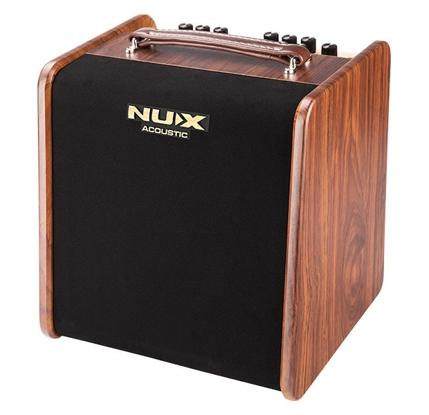 NUX Stageman AC-50 Analog Acoustic Amp with Ambient EFX and Bluetooth Footswitch