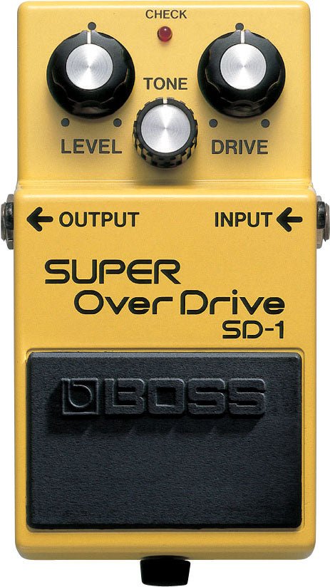 Boss SD-1 Super Overdrive Pedal for sale at Harrys Guitar Shop, Raleigh NC – Harry's Guitar Shop