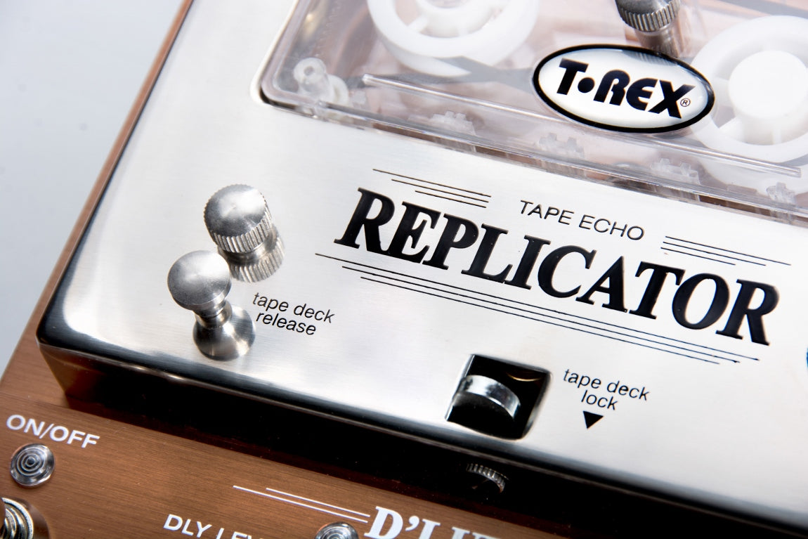 t rex replicator pedal T-Rex Replicator D'Luxe Tape Delay Pedal – Harry's Guitar Shop