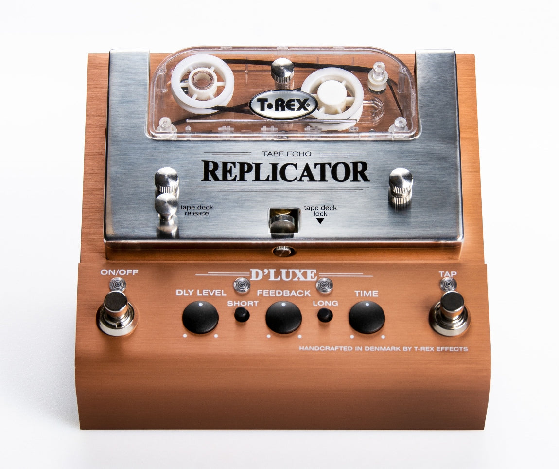 tape effect pedal T-Rex Replicator D'Luxe Tape Delay Pedal