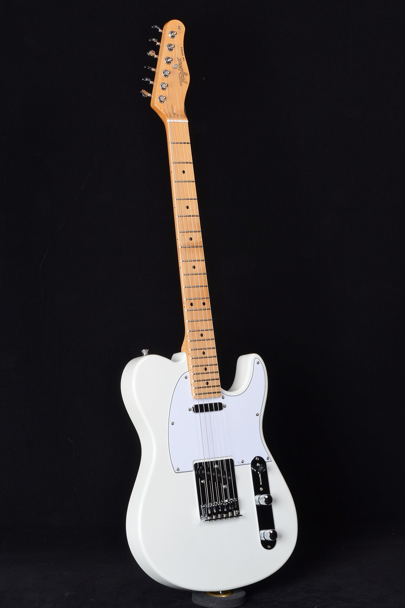 Tagima TW-Series TW-55 - Pearl White with White Pickguard for sale