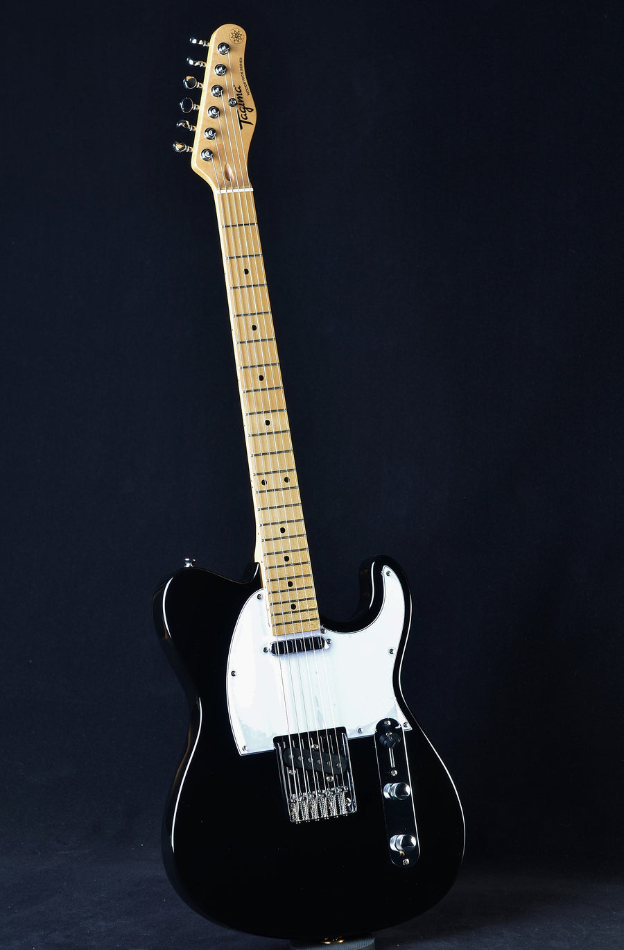 Tagima TW-Series TW-55 - Black with White Pickguard
